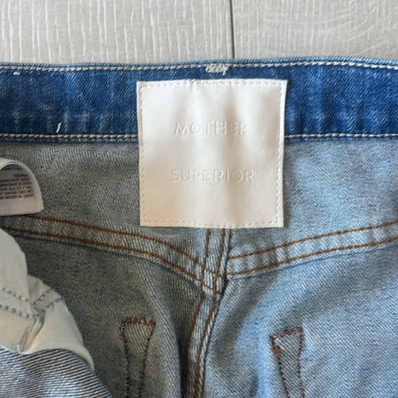 MOTHER SUPERIOR DENIM SZ 26 PERFECT CONDITION HIGH WAIST ZIPPER FLY - Picture 6 of 10